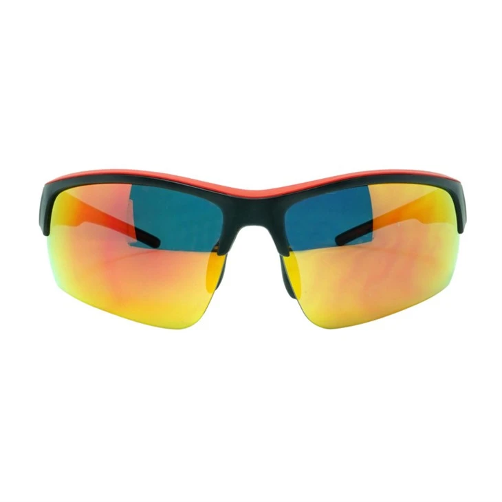 Lunettes de soleil de sport unisexes antidérapantes à demi-jante 59506