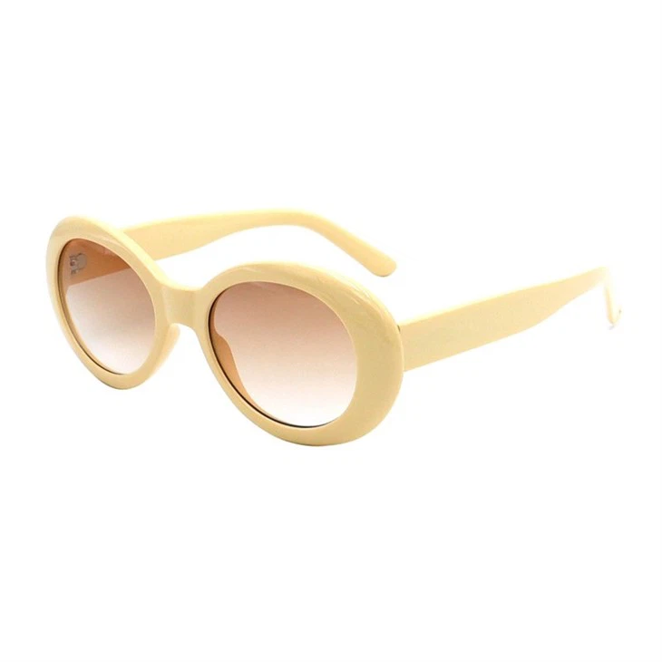 Little Cute Girls Retro Oval Sunglasses 49783