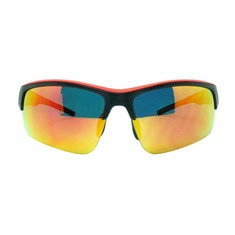 Lunettes de soleil de sport unisexes antidérapantes à demi-jante 59506